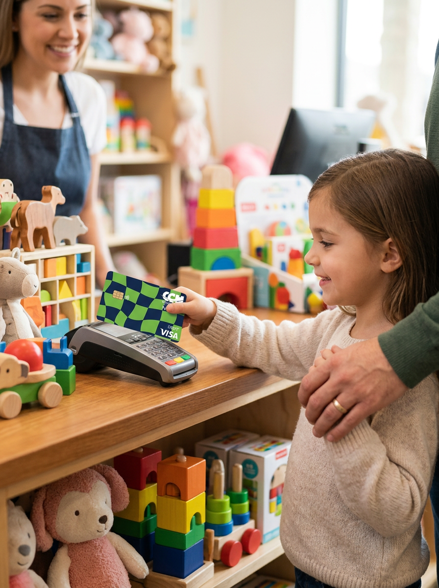 Photo of Child in Toy Store